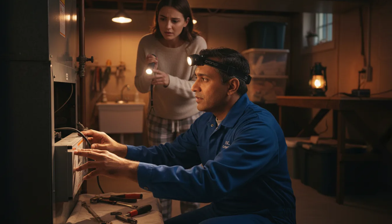 Emergency HVAC Repair in Pierpont, OH near me · HVAC
